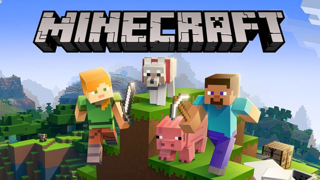 Minecraft, um jogo cativante, sendo um dos melhores jogos para jogar com os amigos