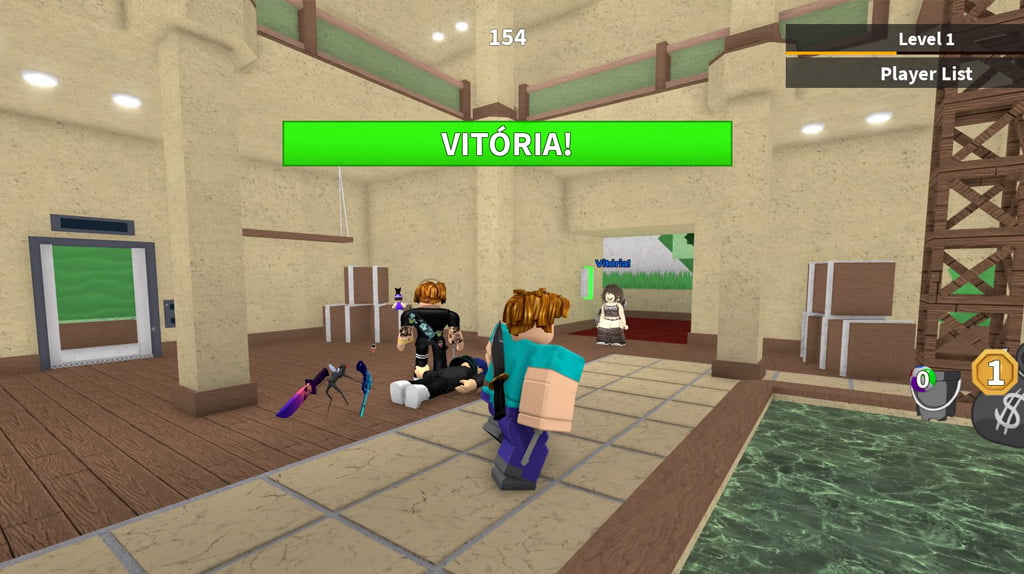 Gameplay de Murder Mystery 2 - Roblox