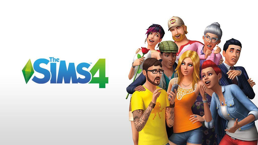 Simulação de vida em The Sims 4, um dos melhores jogos de simulação gratuitos para PC.