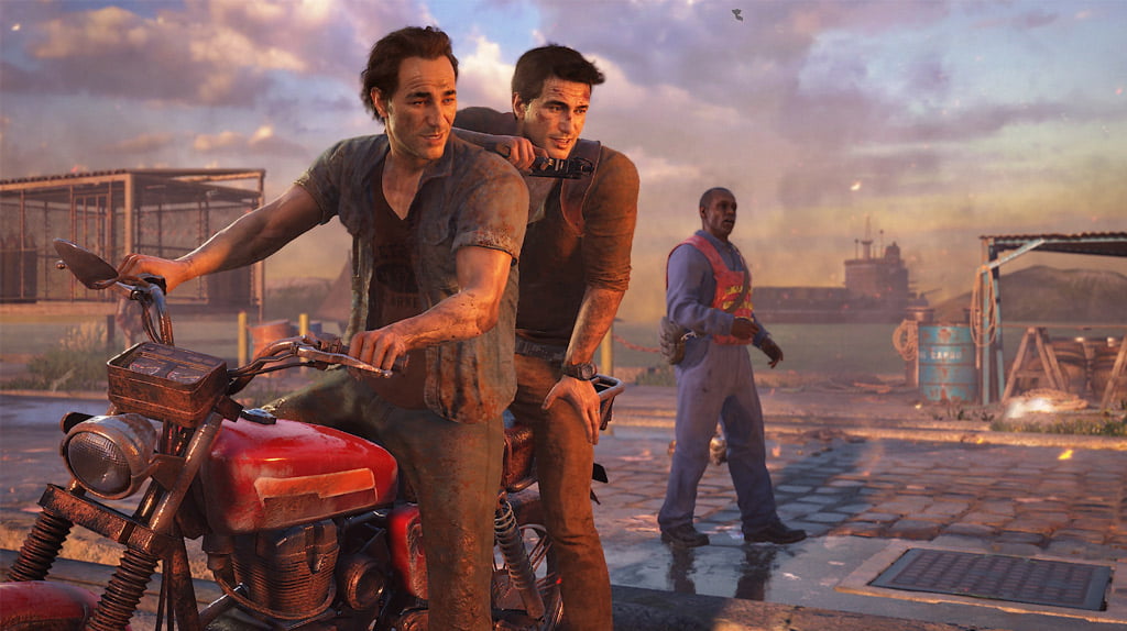 Uncharted 4, um dos melhroes jogos exclusivos do PS4. 