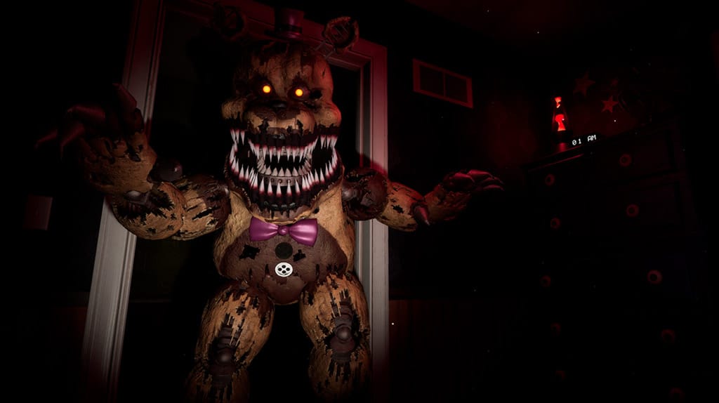 Uma cena de Five Nights at Freddy's VR: Help Wanted - Uma experiência única nos jogos de terror para pc, onde o medo ganha uma nova dimensão