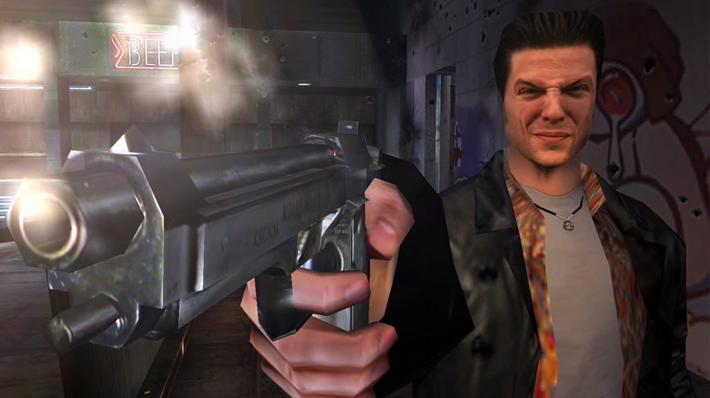 Uma cena de Max Payne - Ação cinematográfica e narrativa sombria definem este jogo