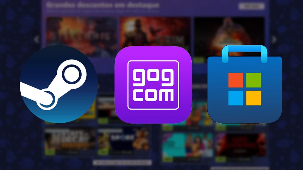 Steam, Gog e Microsoft Store - as melhores e mais confiáveis lojas online para resgatar jogos antigos para PC