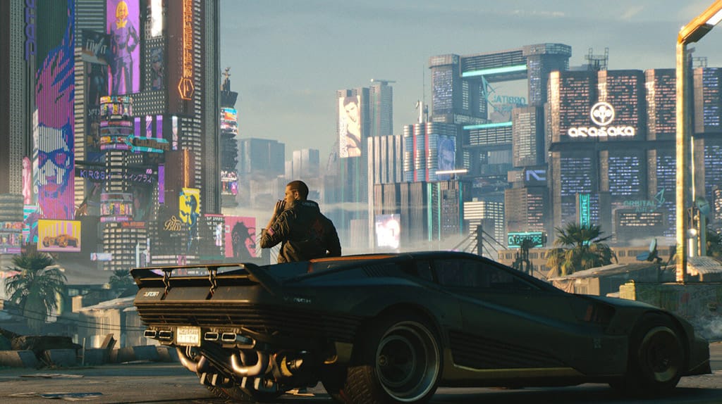 Uma cena de Cyberpunk 2077 - Em um futuro distópico, esse jogo de mundo aberto oferece um enredo envolvente e imersivo!